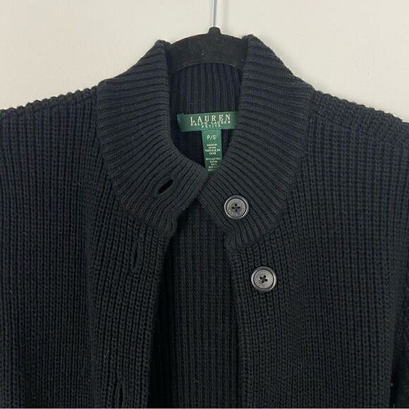 Lauren Ralph Lauren Duster Cardigan Long Line Coastal Grandma Old Money Small P - Picture 5 of 14